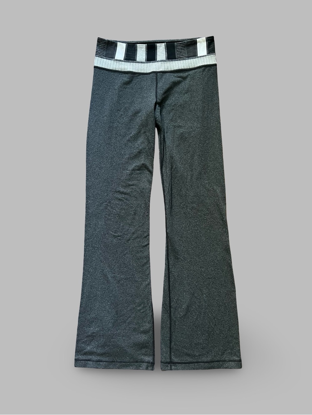 Lululemon Groove Pant with Striped Waistband
